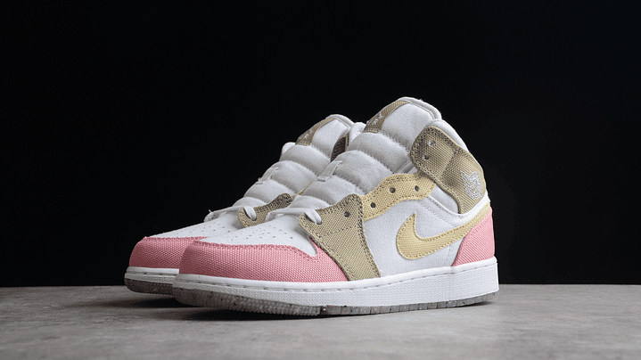Jordan 1 mid pastel vivid grind 2