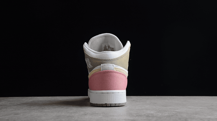 Jordan 1 mid pastel vivid grind 3