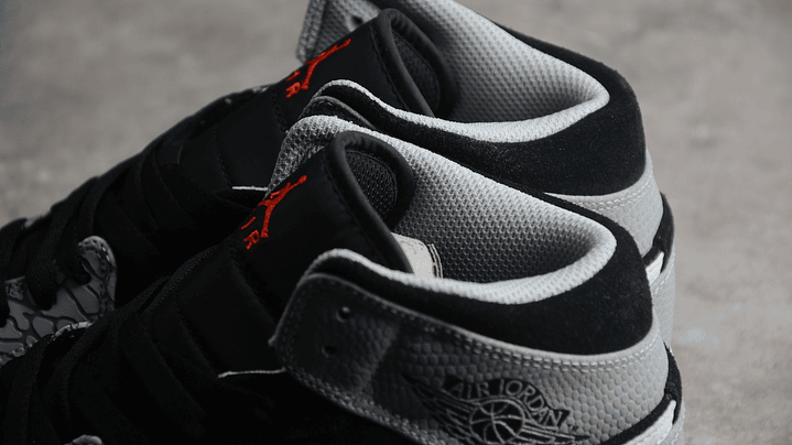 Jordan 1 mid elephant print 6