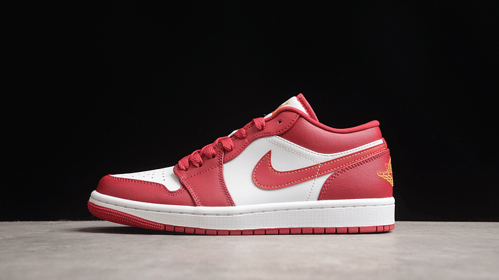 Jordan 1 low cardinal red 1