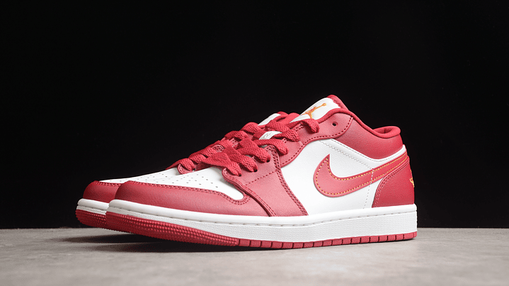 Jordan 1 low cardinal red 2