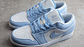 Jordan 1 low ice blue - Miniatura 4