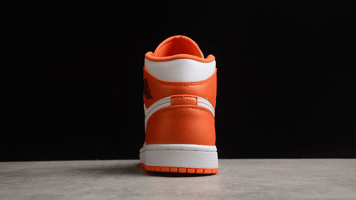 Jordan 1 mid metallic orange 3