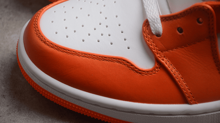 Jordan 1 mid metallic orange 5