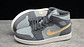 Jordan 1 mid grey onyx - Miniatura 6
