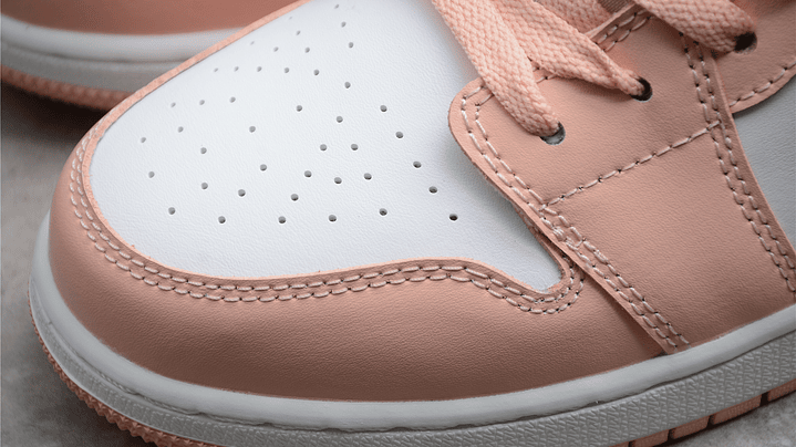 Jordan 1 low arctic rose 5