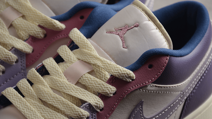 Jordan 1 low pastel plum 6