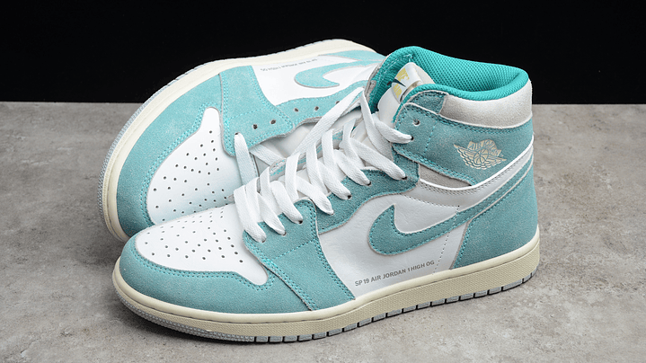 Jordan 1 high turbo green 4