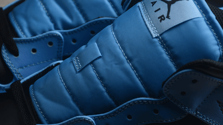 Jordan 1 mid university blue black 6