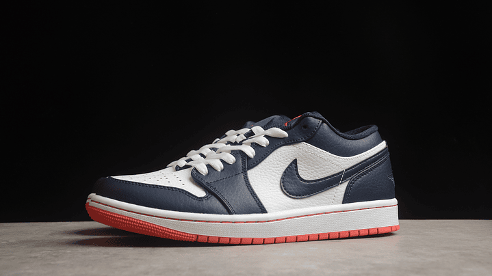 Jordan 1 low obsidian ember glow 2