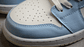 Jordan 1 low ice blue black - Miniatura 5
