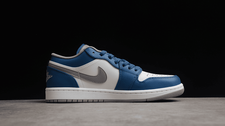 Jordan 1 low true blue cement 2
