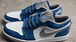 Jordan 1 low true blue cement - thumbnail 4