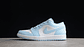 Jordan 1 low white ice blue - Miniatura 1