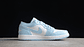 Jordan 1 low white ice blue - Miniatura 2