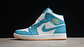 Jordan 1 mid aquatone - thumbnail 1