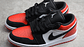 Jordan 1 low bred toe - Miniatura 4