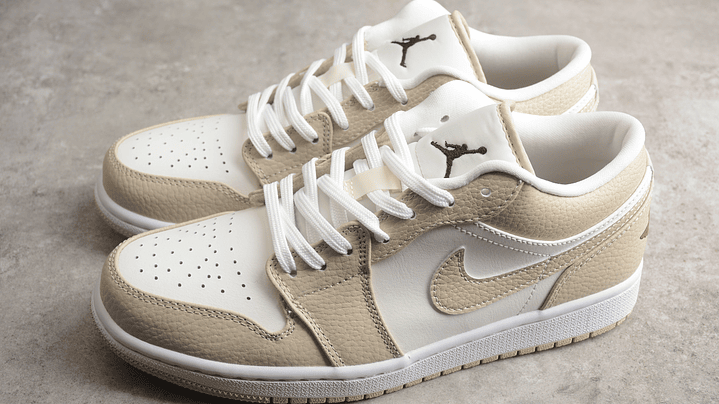 Jordan 1 low sail rattan 4