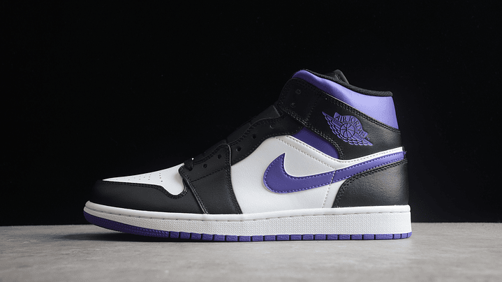 Jordan 1 mid dark iris 1
