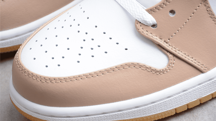 Jordan 1 mid tan gum 5