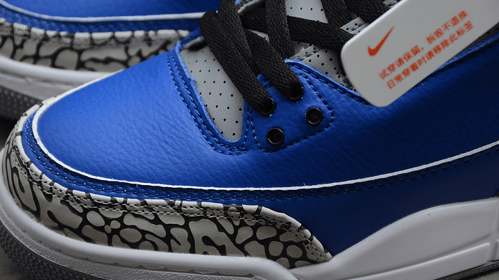Jordan retro 3 varsity royal 6
