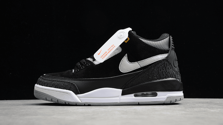 Jordan retro 3  tinker black 1