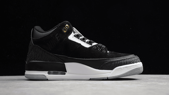 Jordan retro 3  tinker black 2