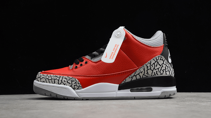 Jordan retro 3 red cement 1