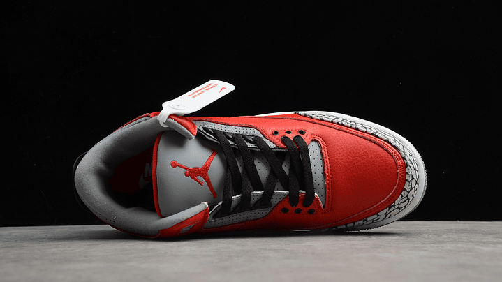 Jordan retro 3 red cement 3
