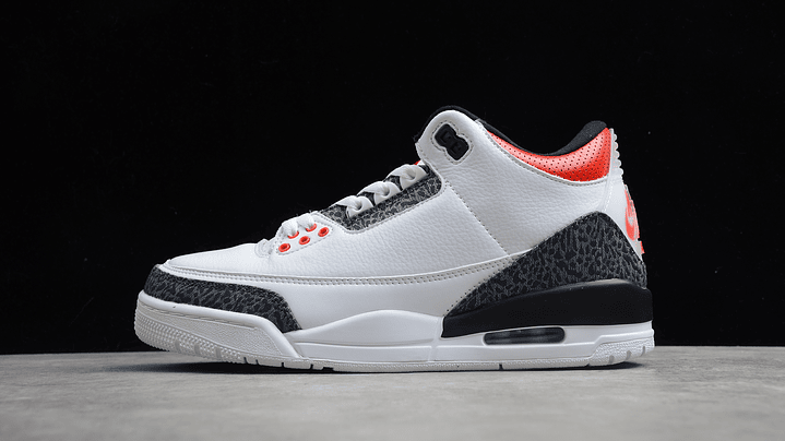 Jordan retro 3 fire red 1