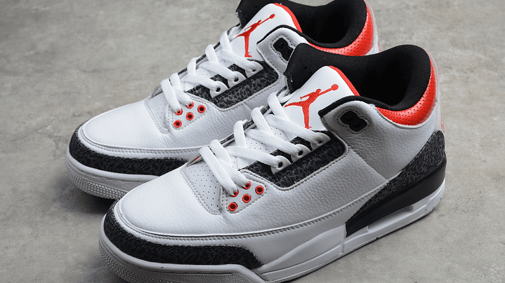 Jordan retro 3 fire red 5