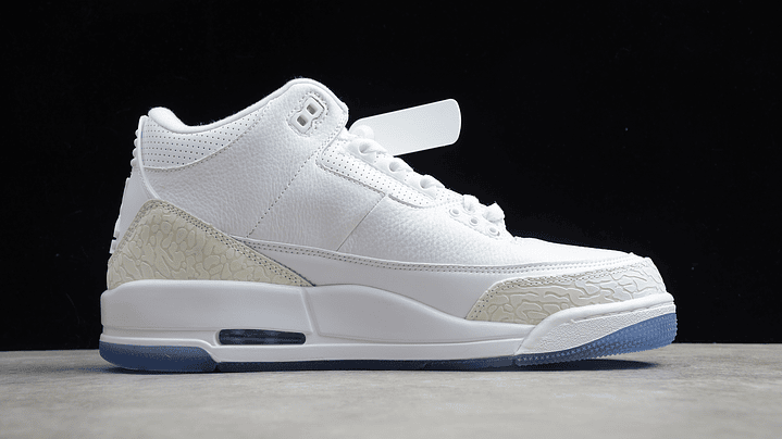 Jordan retro 3 pure white 2