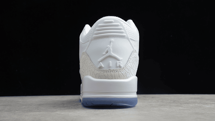 Jordan retro 3 pure white 4