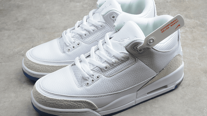 Jordan retro 3 pure white 5
