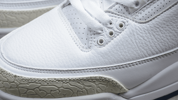 Jordan retro 3 pure white 6