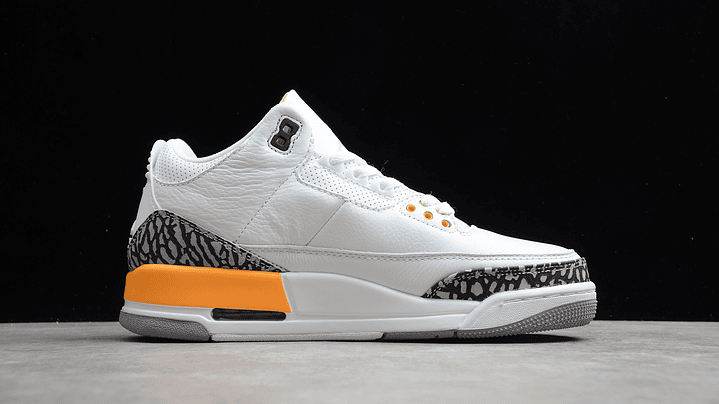 Jordan retro 3  laser orange 2