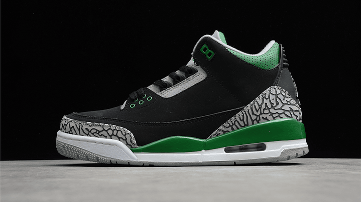 Jordan retro 3 pine green 1