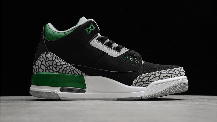 Jordan retro 3 pine green 2