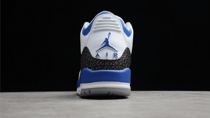 Jordan retro 3 racer blue 5