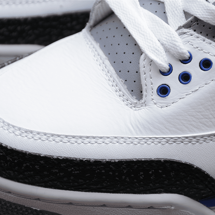 Jordan retro 3 racer blue 6