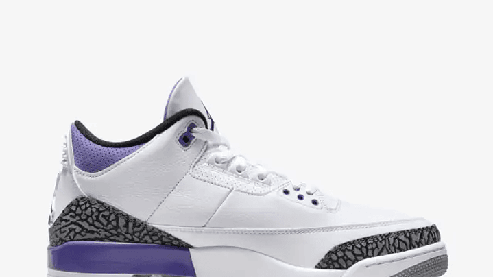 Jordan retro 3 dark iris 3