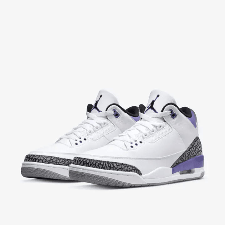 Jordan retro 3 dark iris 5