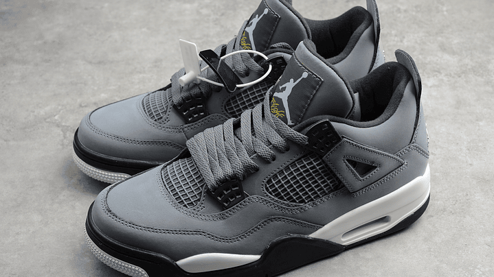 Jordan retro 4 cool grey 3