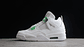 Jordan retro 4 metallic Green - Miniatura 1