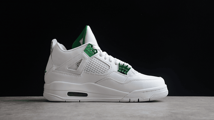 Jordan retro 4 metallic Green 2