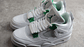 Jordan retro 4 metallic Green - Miniatura 5