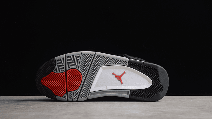 Jordan retro 4 black canvas 3
