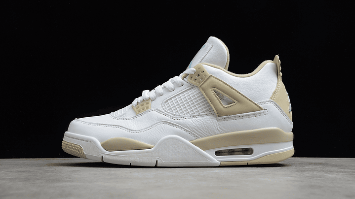 Jordan retro 4 linen 1