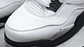 Jordan retro 4 White cement - Miniatura 6