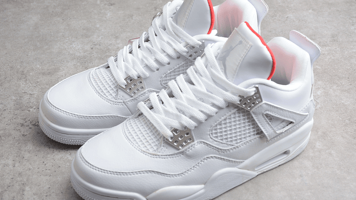 Jordan retro 4 White oreo 5